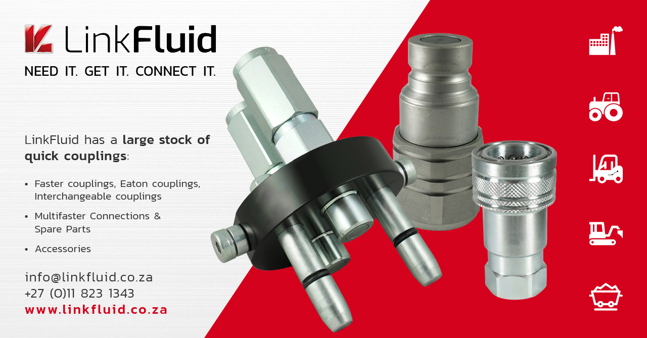 LinkFluid has a large stock of quick couplings